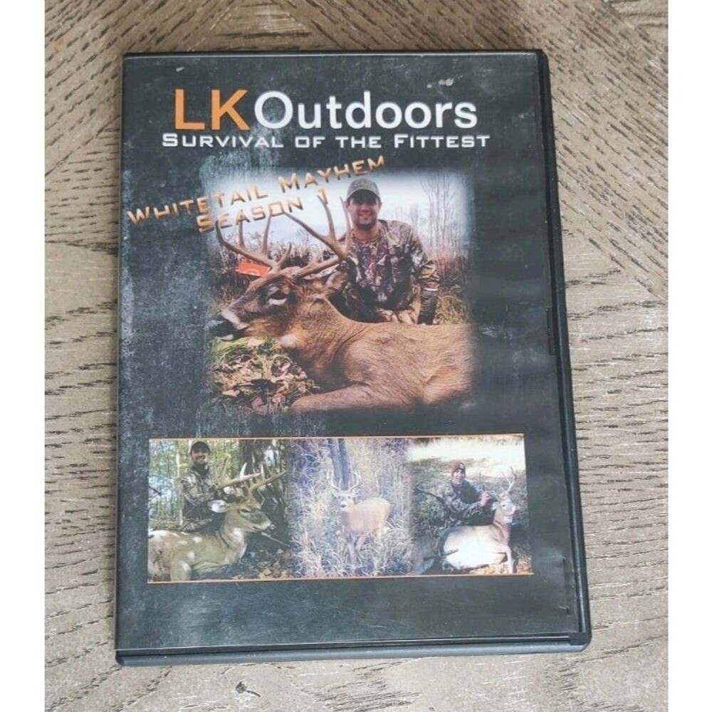 LK Outdoors Survival Of The Fittest Whitetail DVD Rare Independent Hunting Film